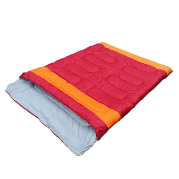 

couples double sleeping bags outdoor camping hiking sleeping bag lunch breaking portable bag three season aa52021
