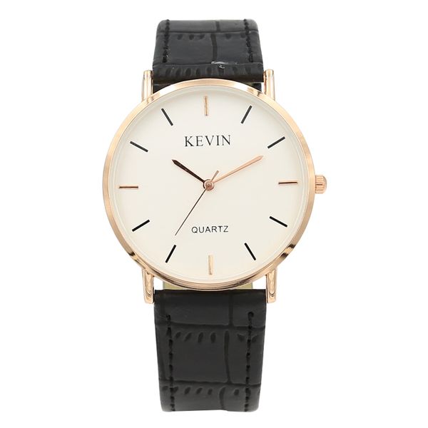 

kevin 2017 mens watches famous quartz watch men ultra thin wrist watch for men quartz-watch relogio masculino, Slivery;brown
