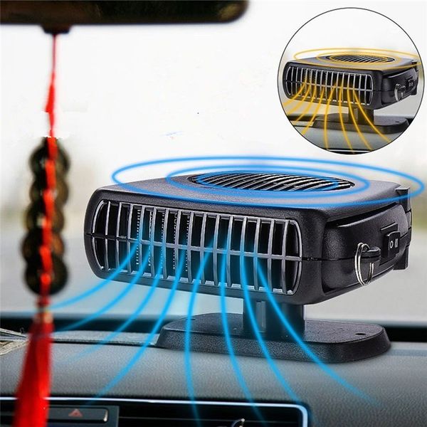 CHAUFFE LA VOITURE EN 1MN BATEAU CAMPING CAR PRATIQUE CHAUFFAGE 12V CERAMIQUE
