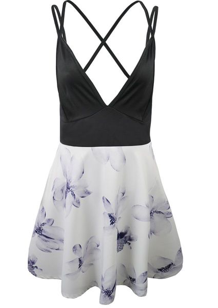 

Draped Fashion Summer Women Mini Dress Off Shoulder Flower Print Dry Dresses A -Line Style New Hot Fashion