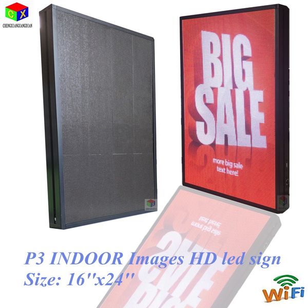 

p3 indoor led display ad clear images logo colorful wifi led sign board