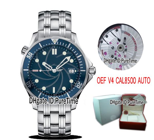 

Edition oef v4 diver 300m 2226 80 00 blue ceramic blue dial 007 co axial cal 8500 automatic men watch in original box oe a7 f6