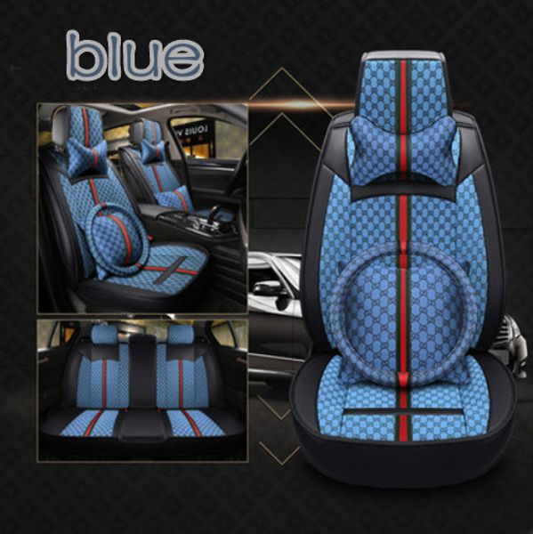 

2018 flax cloth art all clu ive car interior acce orie univer al car acce orie eat cover for edan luxury car eat cover