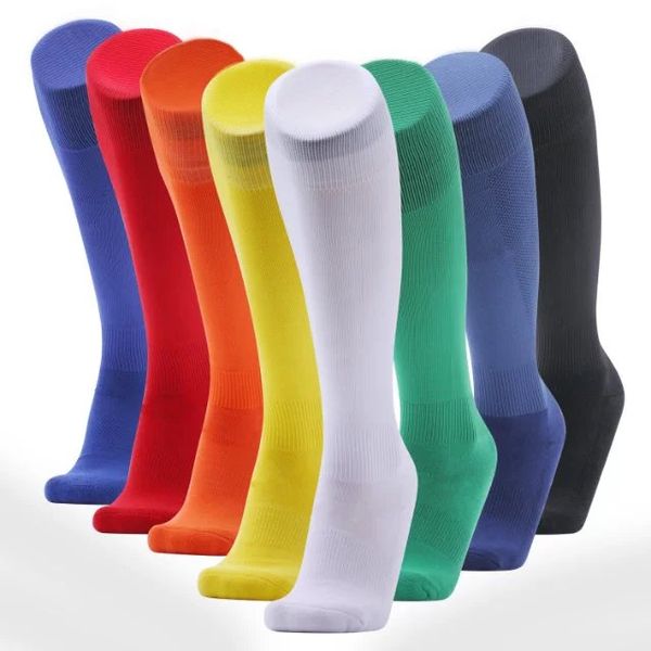 

Высокое Качество Мужчины Твердые Длинные Носки Дышащие Толстые Пиджаки Спортивные Носки Человек Мягкий Белый Черный Футбольный Носок Профессии Футбольные Носки Носить