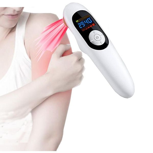 

Handheld 808nm deep ti ue low level cold la er therapy for arthriti pain relief treatment equipment