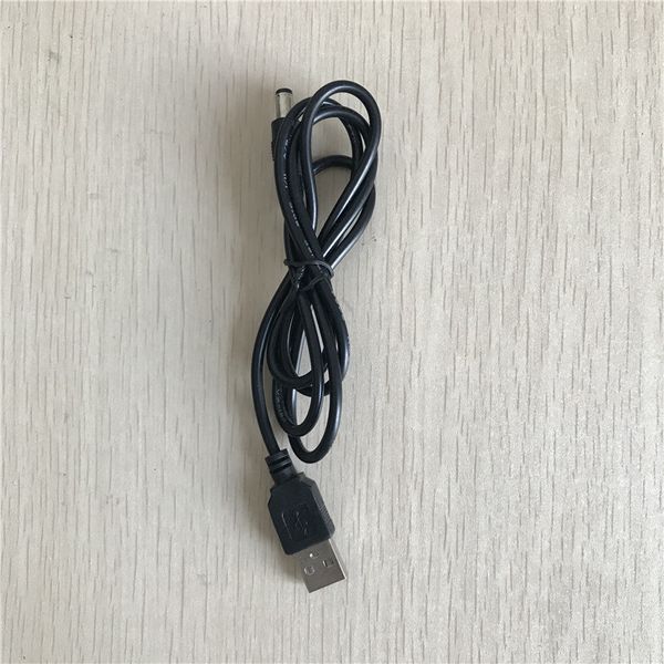 

10pcs/lot 5v usb 2.0 type a to dc 5.5*2.1mm power charger data extension cable cord wire black 70cm