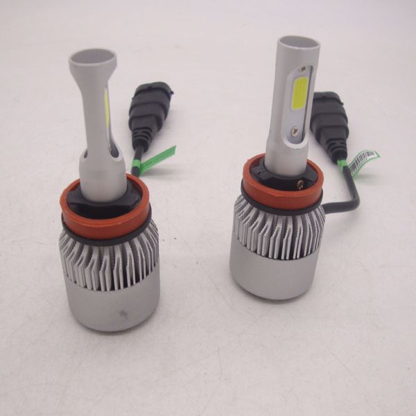 

20000lm 200w car fanless cree led headlight bulbs kit h4 h11 h13 h1 h7 9005 9006 9007