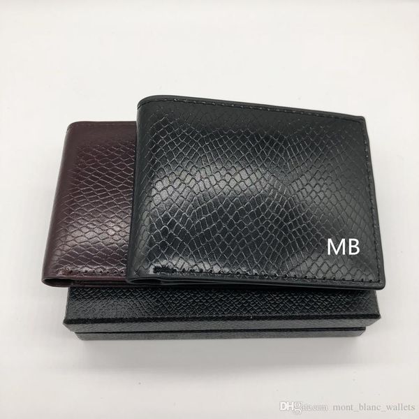 

Мужская высокого класса кожаный бумажник бизнес короткие MT многофункциональный