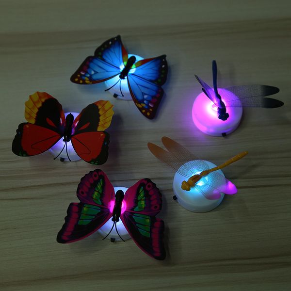 2020 Creative Colorful Light Butterflies Small Night Lights