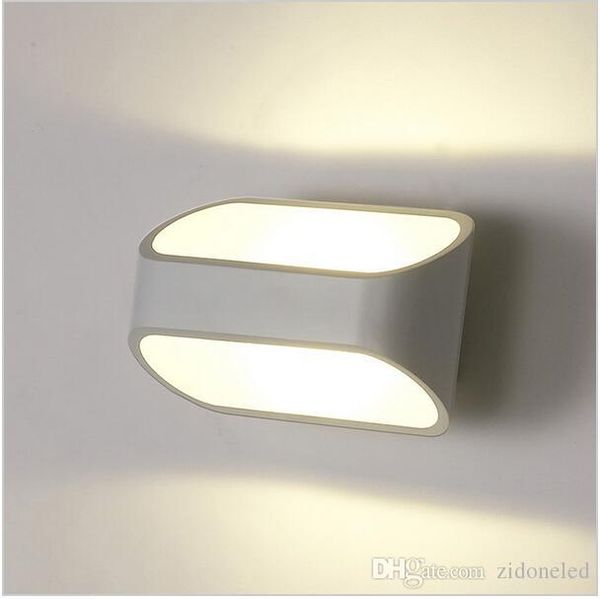 

led wall lights bedside wall sconces indoor lighting 5w 10w corridor bedside reading wall mounted lamp ac90-260v