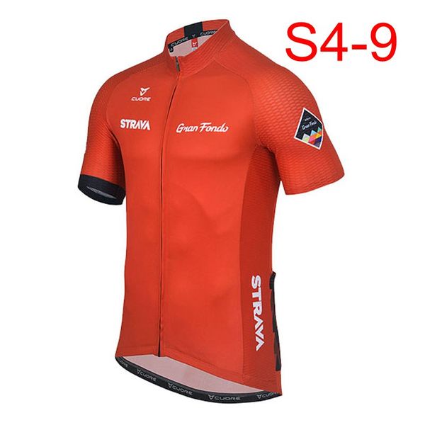 

STRAVA команда Велоспорт Джерси 2018 новые горячие прибытия Велоспорт Трикотажные с к