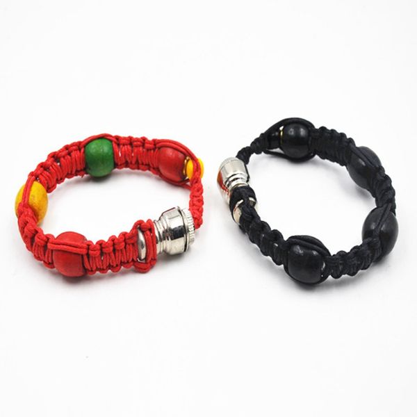 Bracciale Pipa da fumo Pipa a mano in metallo colorato Molti colori Facile da trasportare Mini pipa da fumo Design unico Clean Carry