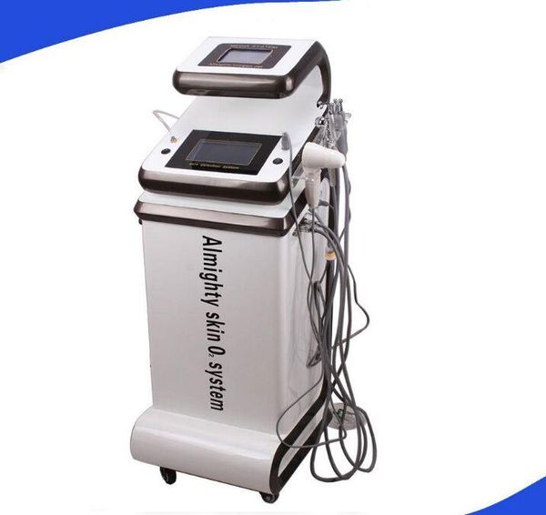 

Multifunctional facial machine oxygen jet peel machine kin care hydrodermabra ion water real oxygen