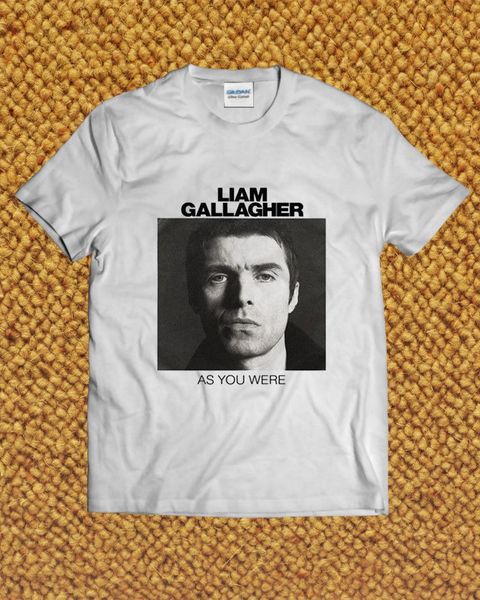 NEW Liam Gallagher Oasis As You Were Tour 2018 T-Shirt S-5XL