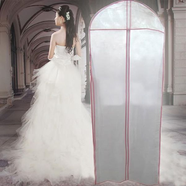 

non-woven clothing storage bag cover clothes protector case for wedding dress gown garment dustproof cover bags