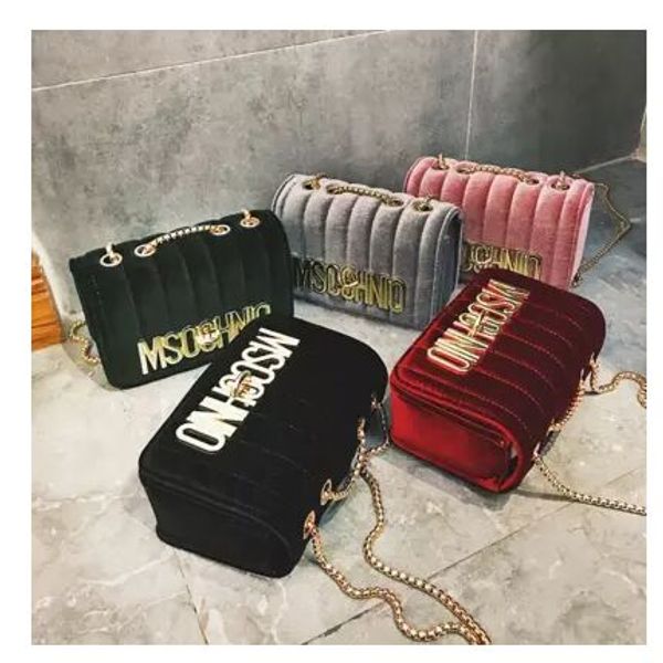 

velvet bag woman handbags ladies famous brands famous female crossbody bag high quality chain shoulder bags sac a main tote