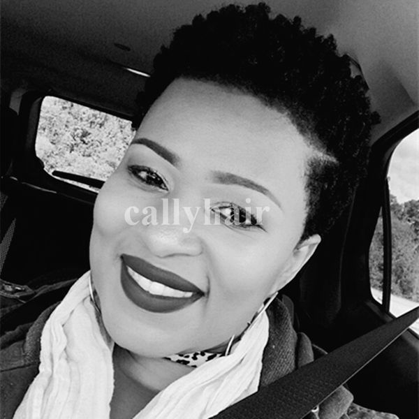 Celebrity Cheap Pixie Cut Human Brazilian Cut Hair Short Wig