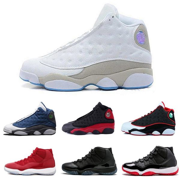 

13 13s mens basketball shoes phantom hyper royal italy blue bordeaux flints chicago bred dmp wheat olive ivory black cat men women sneakers, White;red