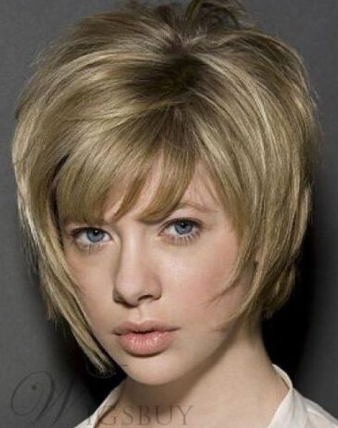 

fashionable cos womens wig stylish short light brown hair wigs, Black;brown