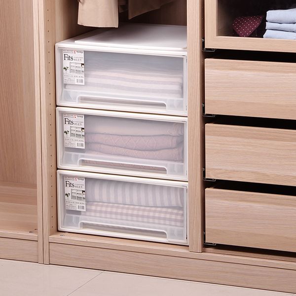 

plastic drawer storage box underwear storage cabinet finishing box 45 square