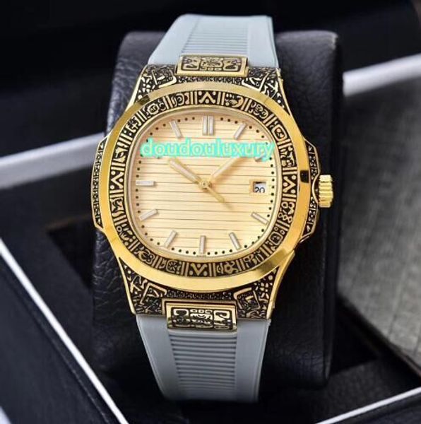 

fashion men's boutique watches engraving popular watches multi-specs dial vk quartz nautilus sports watch ing, Slivery;brown