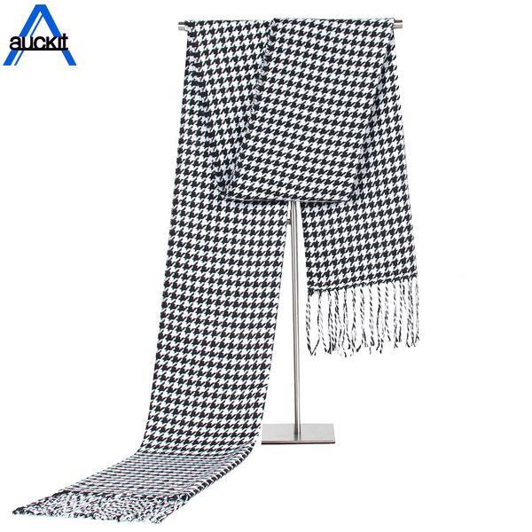 

2018 plaid business casual men's scarf imitation cashmere warm autumn winter shawl thick warm long scarf ca-112, Blue;gray