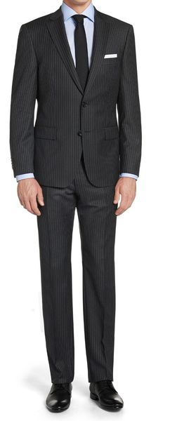 

charcoal grey mens striped suit custom made charcoal gray mens pinstripe suit ,tailored single breasted striped suits, White;black