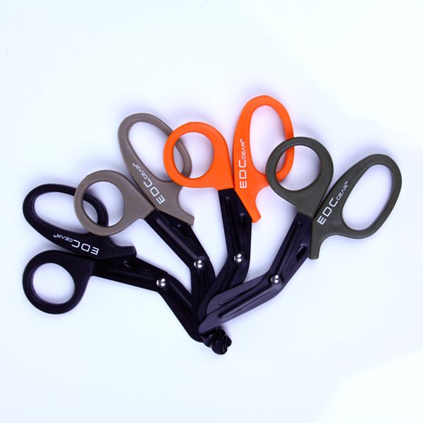 

emt edc gear tactical rescue scissor trauma gauze ifak emergency first aid shears outdoor paramedic bandage rescate outdoor gadgets gga972