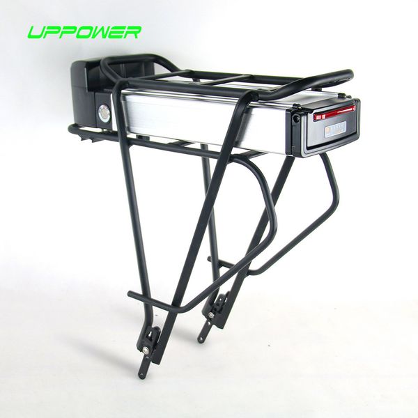 

U eu no tax fit 36v 500w e bike motor li ion battery pack 36v 10ah electric bike battery with rear rack