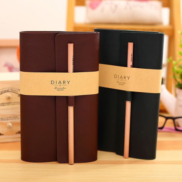 

leather notebook business office notebooks papeterie diary journal sketchbooks refill notebooks for kids wj-bjb-38, Purple;pink