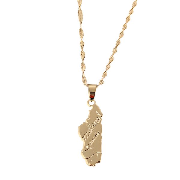 

the republic of madagascar map necklace pendant necklace jewelry africa map jewelry, Silver