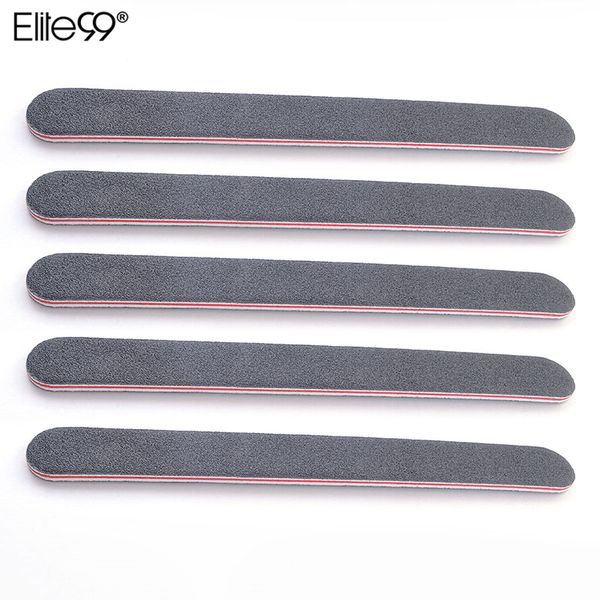 

elite99 5pcs sanding nail file buffer dark grey nail art styling tools salon manicure tool set pedicure uv gel polish files