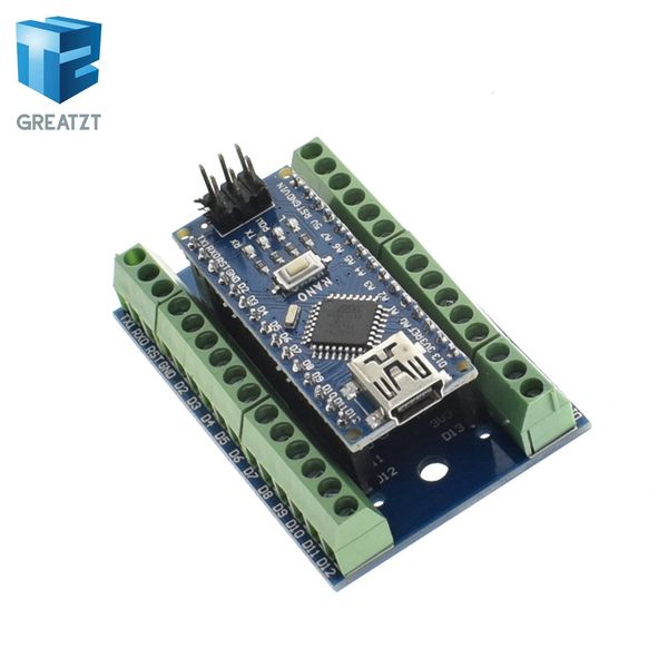 

1pcs nano v3.0 3.0 controller terminal adapter expansion board nano io shield simple extension plate for arduino avr atmega328p