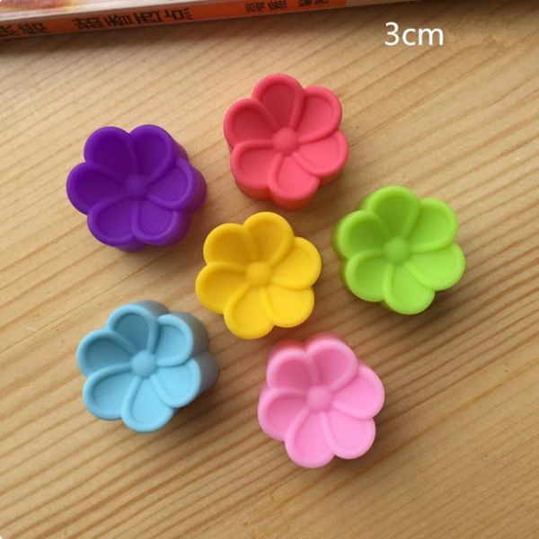 Flor De Silicone Pequeno Pão De Silicone Muffin Copos De Cozimento Cupcake Mold Pudim geléia molde transporte rápido F20173431