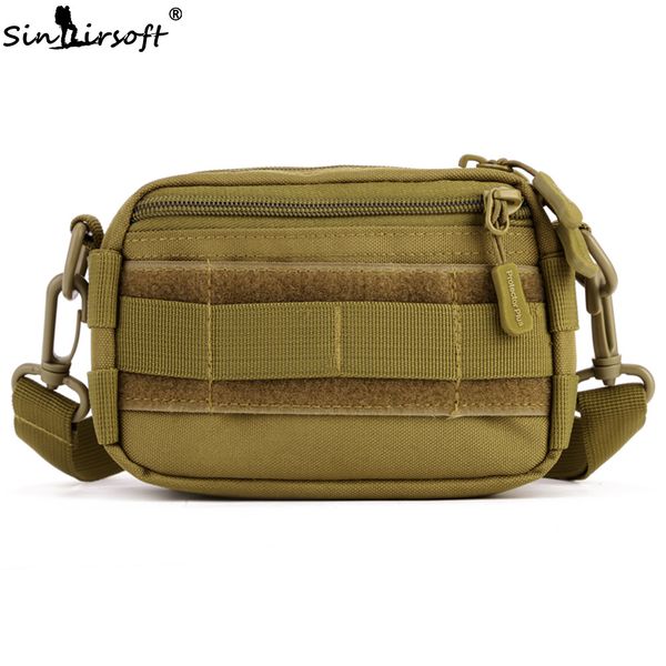 

sinairsoft тактический сумка molle crossbody плеча 1000d нейлон талии сумки личная оборона мужчины ультра-легкий диапазон набор инструментов