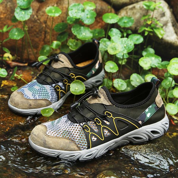 

original men water male camping training outdoor sport trail hiking shoes waterproof mountaineer walking climbing sneakers