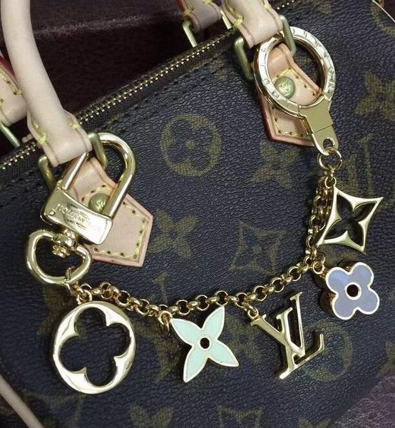 

bag chain M65111 FACETTES BAG CHARM KEY HOLDER TAPAGE CHARM KEY HOLDERS