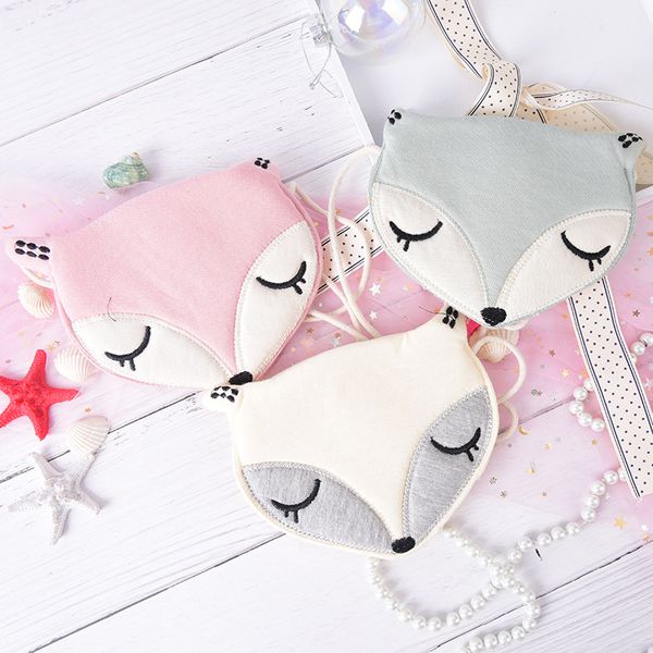 

one shoulder bag kids coin purse cute girls messenger bag baby coin bags, White