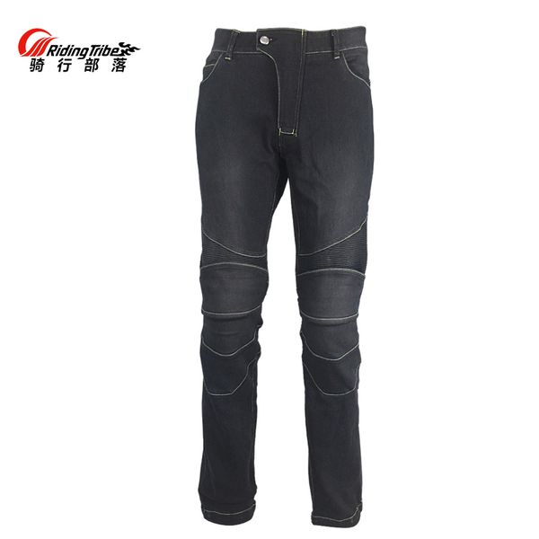 

riding tribe motorcycle men's biker jeans protective gear motocross motorbike racing breathable pants straight trousers hp-11