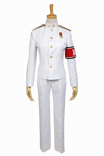

danganronpa kiyotaka ishimaru cosplay withe cosplay uniform jacket coat pants outfit, Black