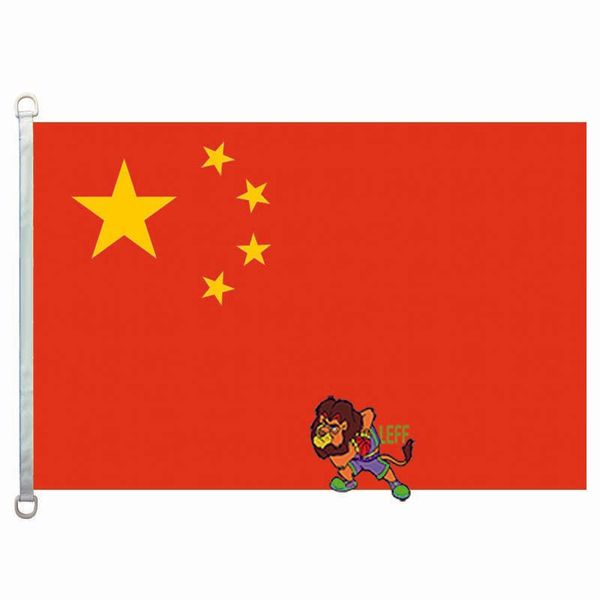 

china flag flag,90*150cm ,100% polyester, banner,digital printing