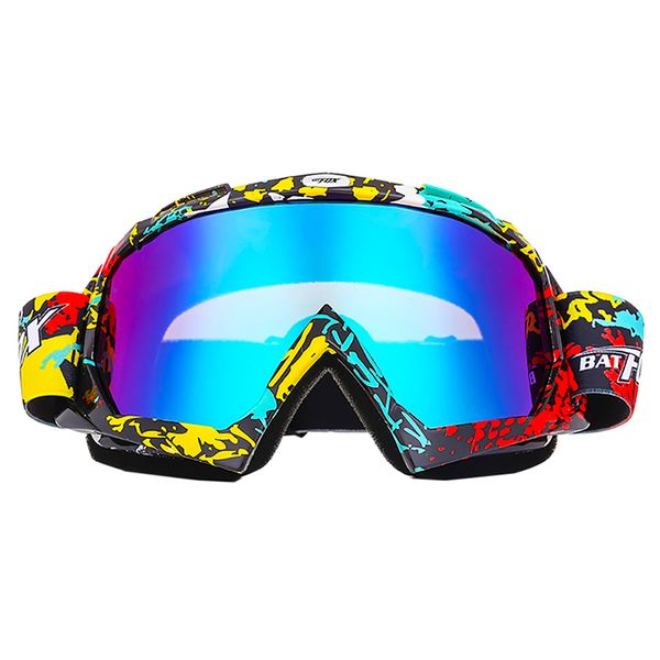 

2018 colorful outdoor adults professional spherical anti-fog dual lens snowboard ski goggle eyewear j3