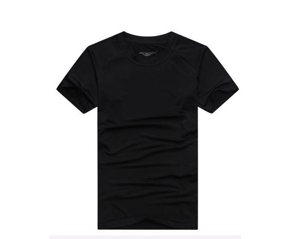 

pure color lycra short sleeve undershirt for trainning short sleeve shirt, Black;brown