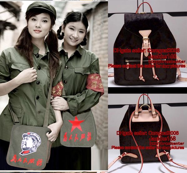 

Монсури M43431 шнурок шикарный городской рюкзак женская дамы роскошные сумки M43462 M434