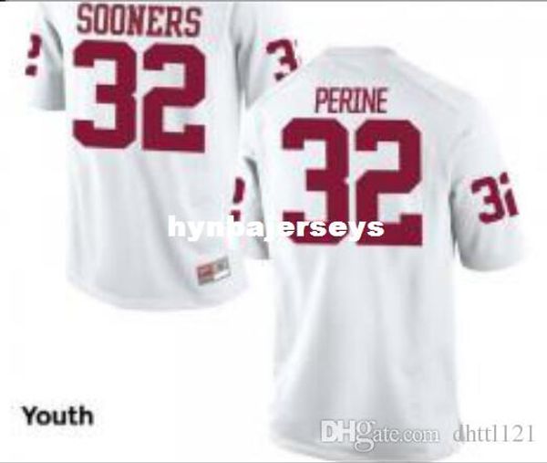 

youth #32 cardinal samaje perine oklahoma sooners alumni jersey stitched football jerseys, Black;red