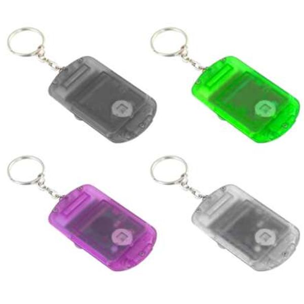 Etmakit Neue Graue Hartplastikgehäuse 8 Ziffern Elektronische Mini Taschenrechner mit Schlüsselbund Zufällige Farbe Top Qualität