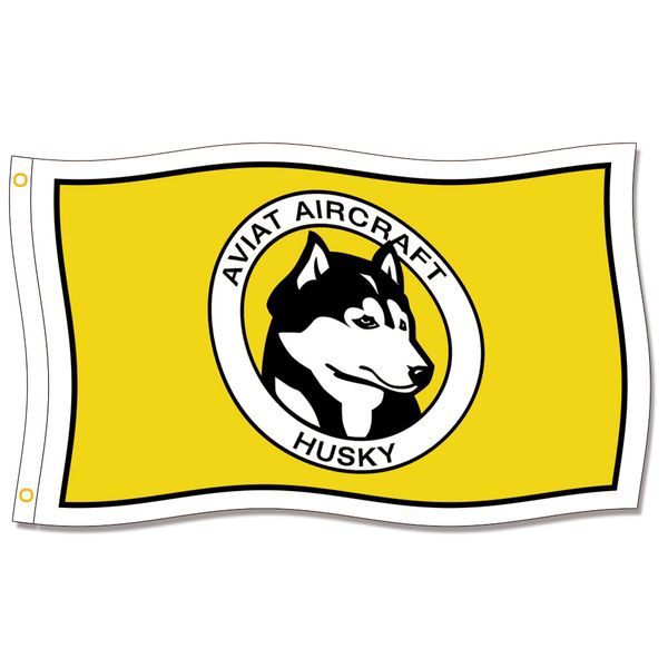 

good flag] aviat husky flags 3x5ft 150x90cm 100% polyester,canvas head with metal grommet,used indoors or outdoors