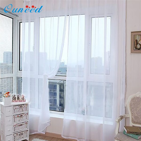 

home door window curtain drape panel scarf assorted sheer voile 2pc u70731