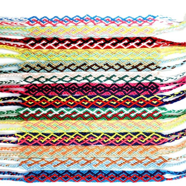 

dropshipping friendship bracelet brand bangle vintage weaving cotton friendship bracelet woven rope string for women men slx14g, Golden;silver