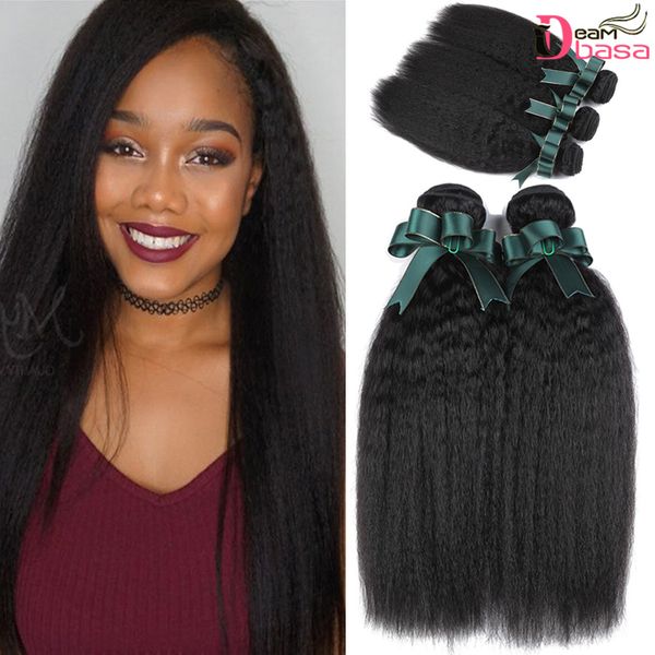 Wholesale Brazilian Virgin Hair Kinky Straight Extension